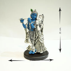 Silver Plated Radha Krishan