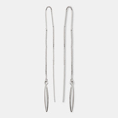 Dangling Silver Spear Earrings - silvermark