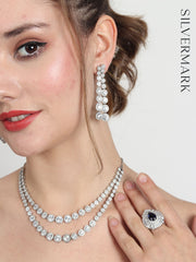 Swarvoski Classic Single Line Necklace