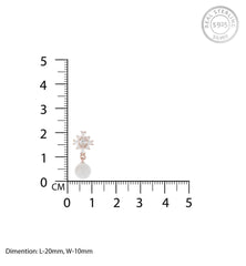 Women Pearl Dangle Earrings - silvermark