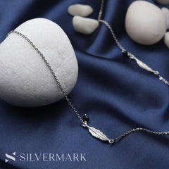 Silver Lucky Charm Anklet - silvermark