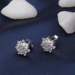 Blooming Deliah Crystal Earring - silvermark