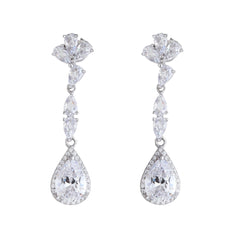 Swarvoski Signature Drop Necklace - silvermark