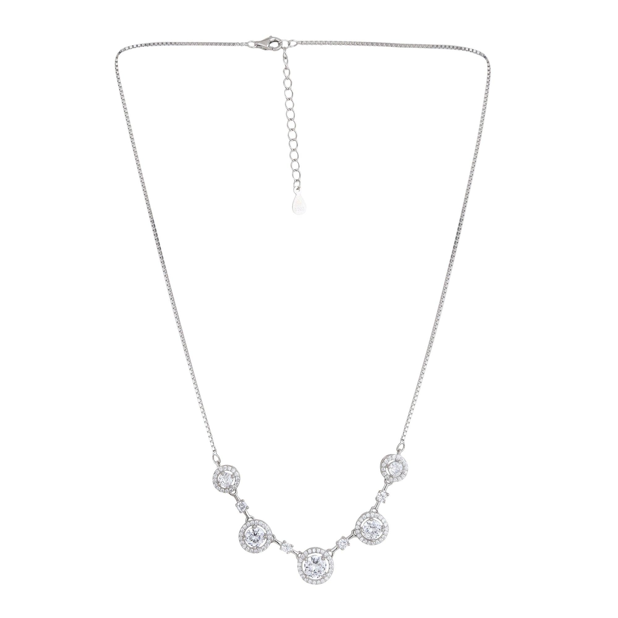 Swarvoski Five Crystal - silvermark