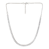 Swarvoski Classic Single Line Necklace - silvermark