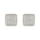 Round Crystal Stud Earring