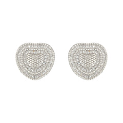 Sterling Silver Heartstrings Earrings