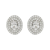 Gleaming Grace Sterling Silver Earring