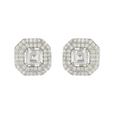 Moonstone Silver Earring