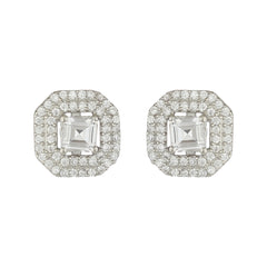 Moonstone Silver Earring