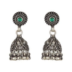 Mystic Shadow Drop Silver Earring