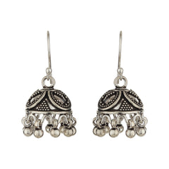 Silvermark - Antique Oxidized silver earrings