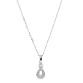Dazzling Italian Infinity Stone Pendant - silvermark