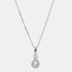 Dazzling Italian Infinity Stone Pendant - silvermark