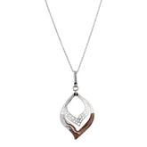 Contemporary Silver Art Pendant - silvermark