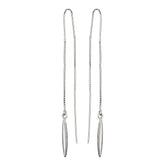 Dangling Silver Spear Earrings - silvermark