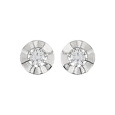 Charming Silver Shine Studs - silvermark