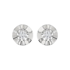 Charming Silver Shine Studs - silvermark
