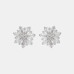 Blooming Deliah Crystal Earring - silvermark