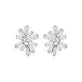 Ice Gem On Snow Bars Silver Studs - silvermark
