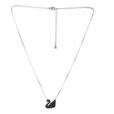 Womens Iconic Swan Crystal Pendant - silvermark
