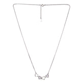 Two Stone Heart Pendant - silvermark