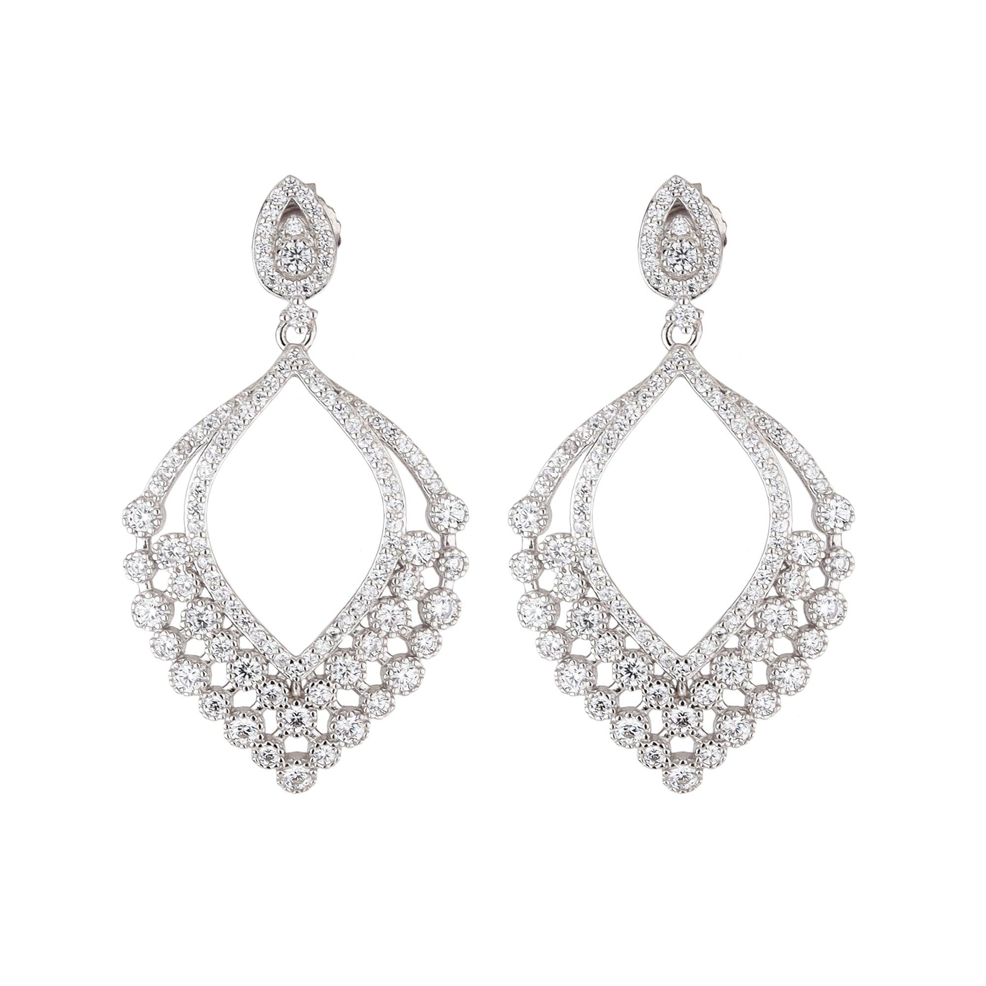 Peacock Vintage Hoops Earrings - silvermark