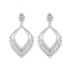 Peacock Vintage Hoops Earrings - silvermark