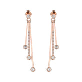 Silver Bling Drop Earrings - silvermark