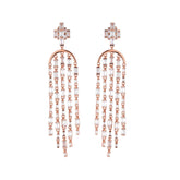 Waterfall Love Dangler Earrings - silvermark