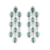 Trendy Bling Perfect Drop Earrings - silvermark