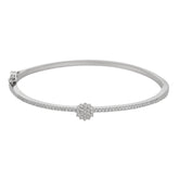 Delicate Silver Stone Bracelet - silvermark