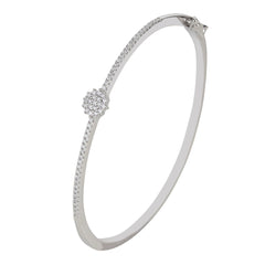 Delicate Silver Stone Bracelet - silvermark