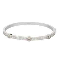 Silver Zircon Kada - silvermark