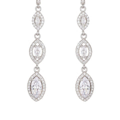 Long Divine Cluster Earring