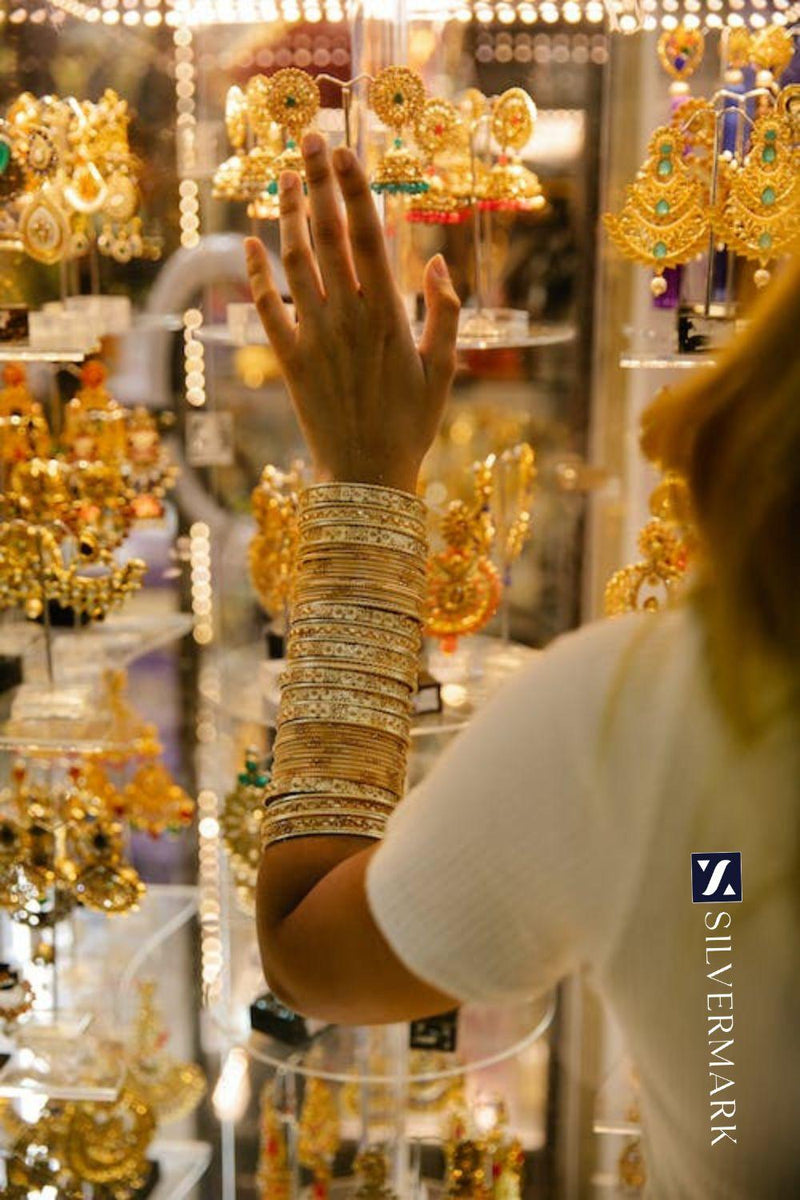 "The cultural significance of silver jewelry in India" silvermark