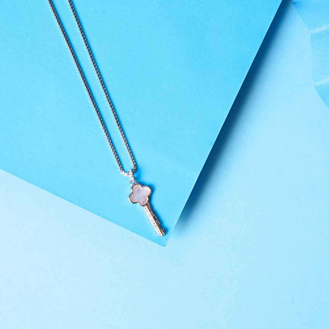 Silver Key Chain Pendant