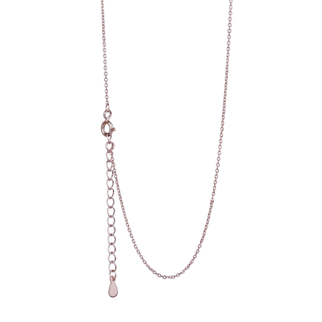 Silver Moon Chain Pendant