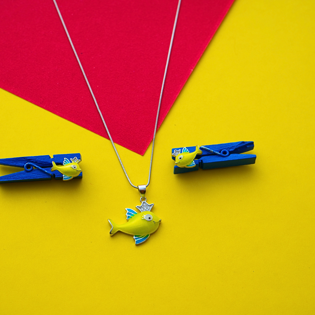 Fish Kids Pendant Set