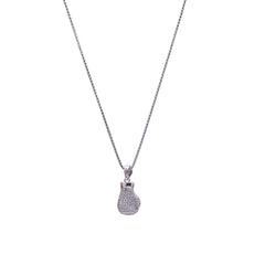 Sterling Silver Boxing Glove Pendant