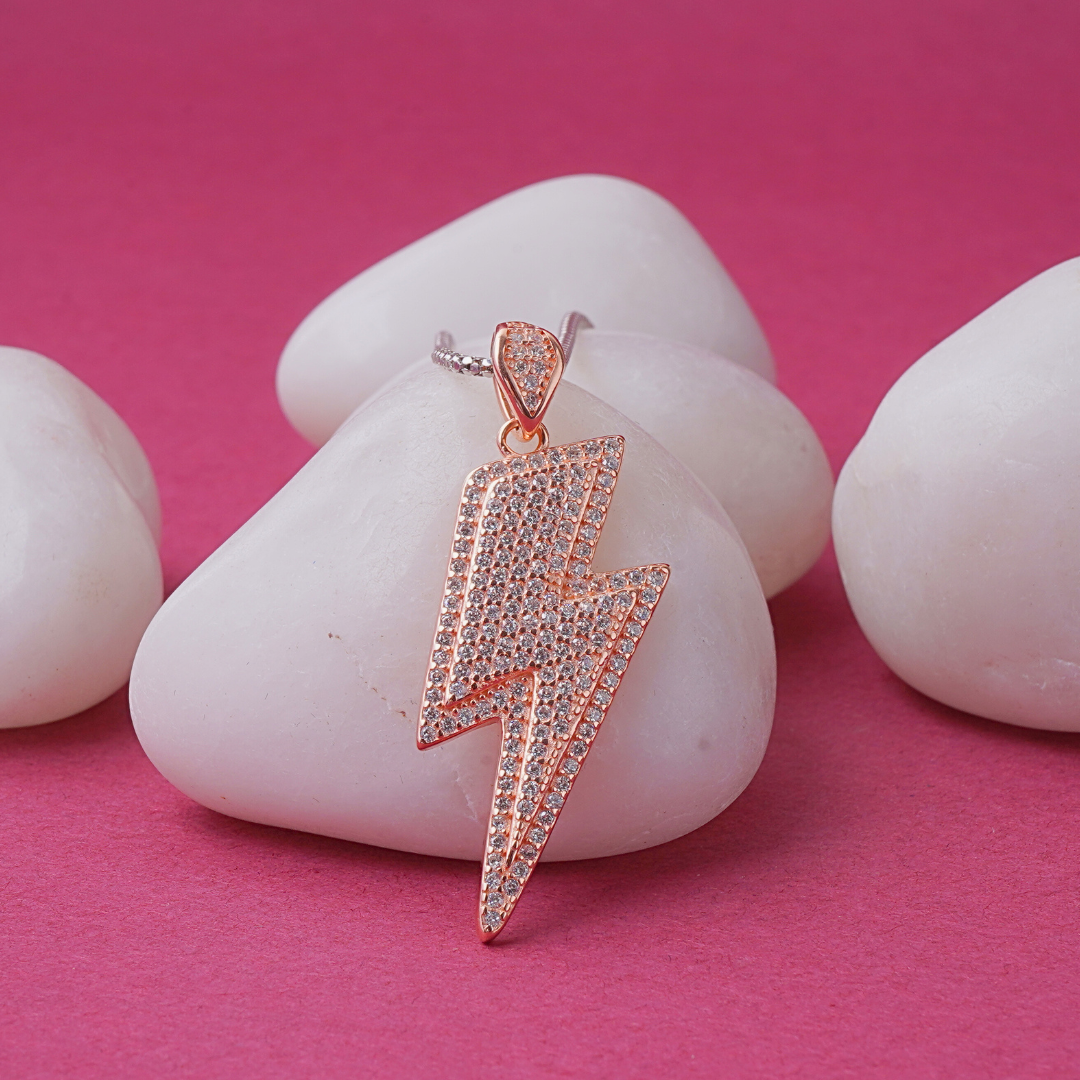 Sterling Silver Flash Pendant
