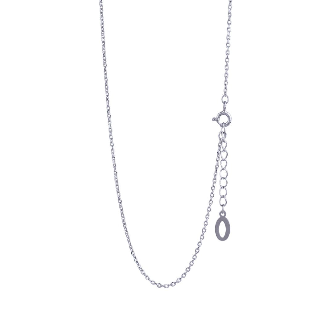 Silver Toned Stahyana Chain Pendant