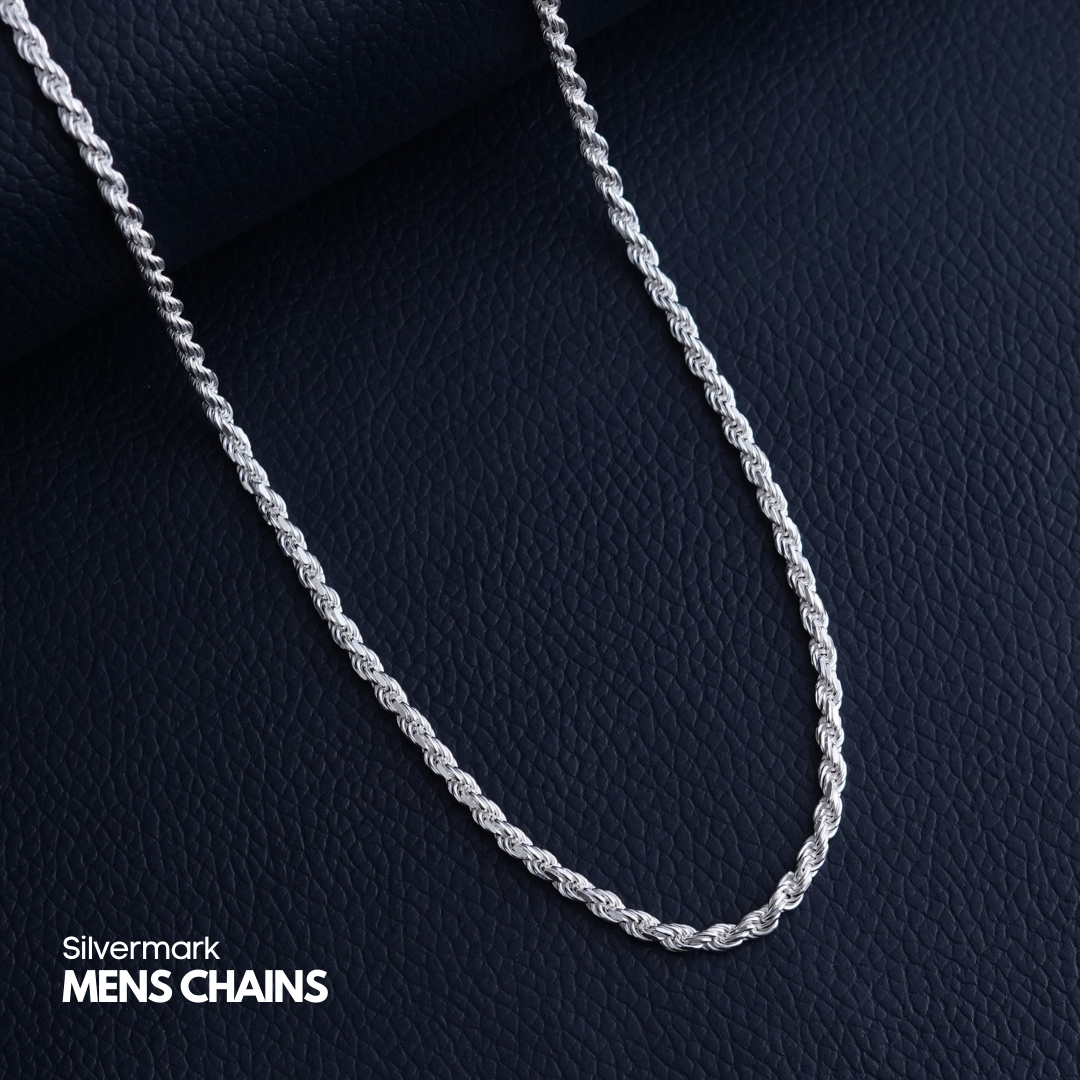 Sterling Silver Rope Chain