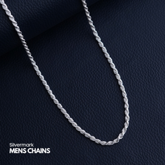 Sterling Silver Rope Chain