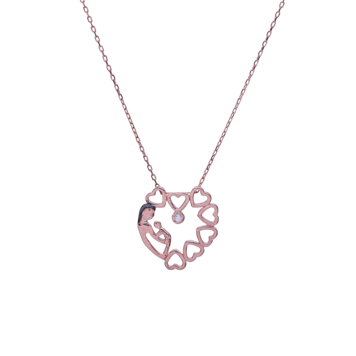 Mother And Daughter Chain Pendant