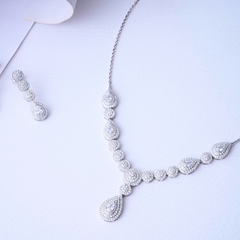 Silver Neckalce NI44