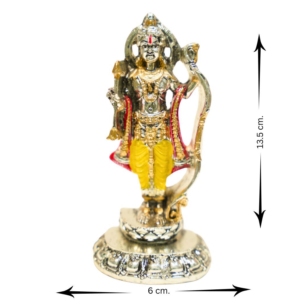 Silver plated ram lalla