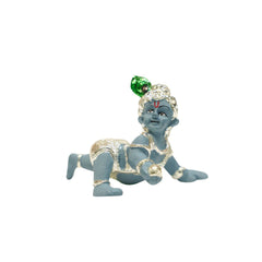 Silver plated gaddu Gopal