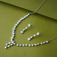 Silver Necklace  NI55
