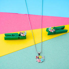 Butterfly Kids Pendant Set